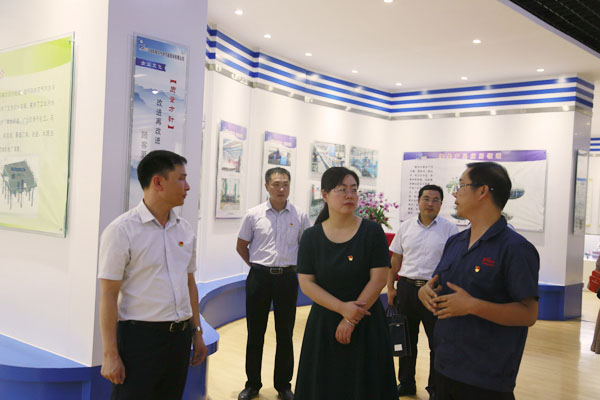 省委组织部莅临隆华调研非公企业党建工作